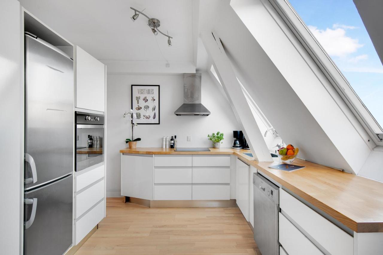 Sanders Leaves - Cute One-Bedroom Apartment With A Large Rooftop Terrace Kopenhaga Zewnętrze zdjęcie