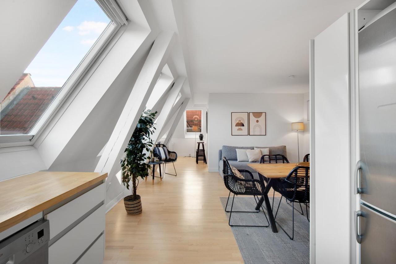 Sanders Leaves - Cute One-Bedroom Apartment With A Large Rooftop Terrace Kopenhaga Zewnętrze zdjęcie