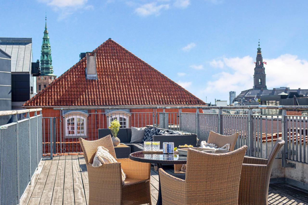 Sanders Leaves - Cute One-Bedroom Apartment With A Large Rooftop Terrace Kopenhaga Zewnętrze zdjęcie